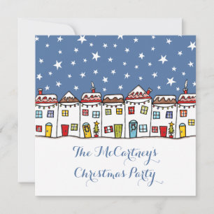 Carte d'invitation personnalisée pour une fête de 