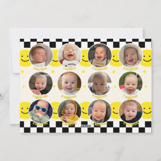 Carte d'Invitation photo un type heureux