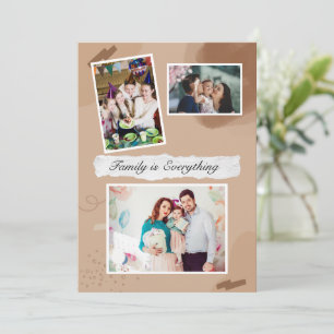 Carte d'invitation pour le jour de naissance