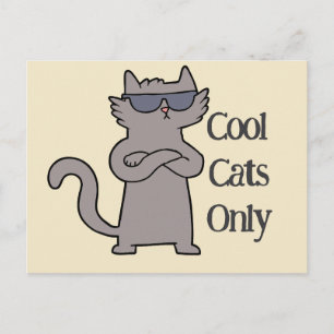 Carte d'invitation pour l'événement Cool Cats Only