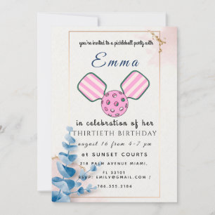 Carte d'invitation pour une fête d'anniversaire de