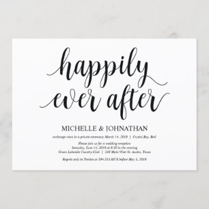 Carte d'invitation pour une réception de mariage i