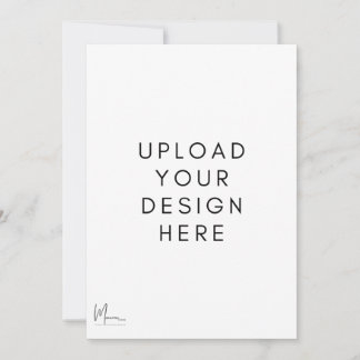 Carte d'invitation recto et verso