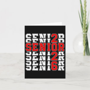 Carte Diplômé 2025 Cl De 2026 Senior 2026 Ck À L'école