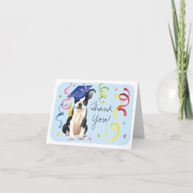 Carte Diplômé de Boston (Devant)