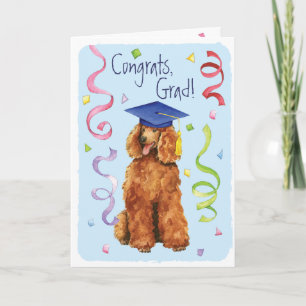 Carte Diplômé de caniche