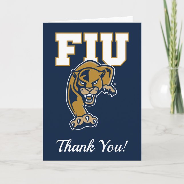 Carte Diplôme de la FIU Panthers (Devant)