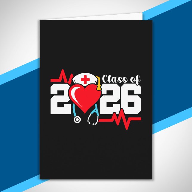 Carte Diplômé de l'école de soins infirmiers - Diplôme e (Créateur téléchargé)