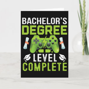 Carte Diplôme de niveau de Chelor, collège de gamer term