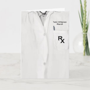 Carte Diplôme de pharmacien de l'école de pharmacie
