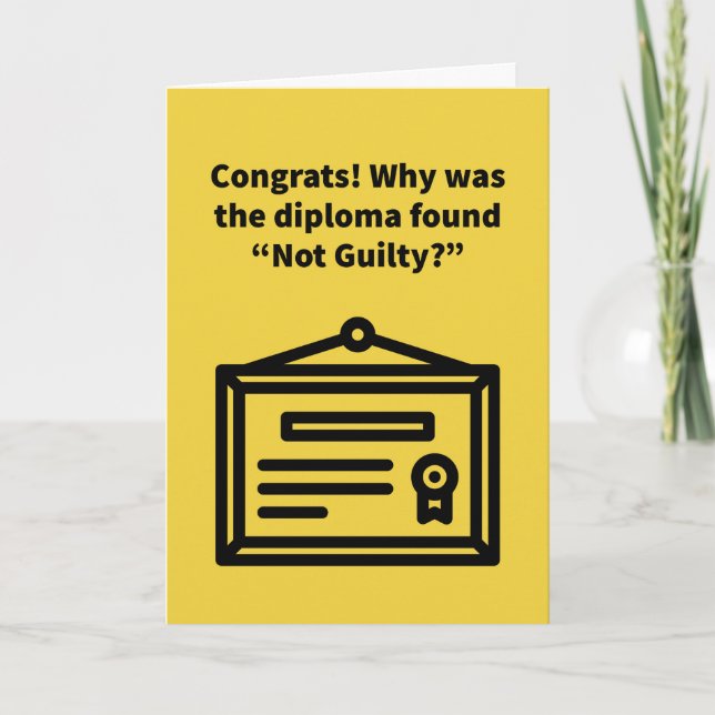 Carte Diplôme encadré - Diplôme (Devant)