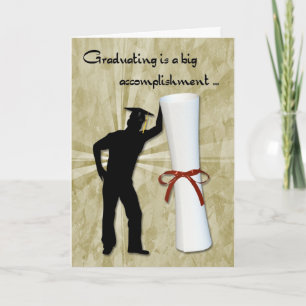 Carte Diplôme masculin