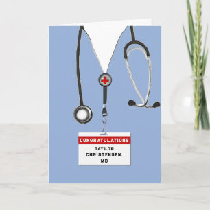 Carte Diplôme Médicale personnalisé