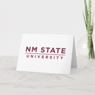 Carte Diplômés de l'Université d'État du Nouveau-Mexique