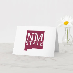 Carte Diplômés de l'Université d'État du Nouveau-Mexique