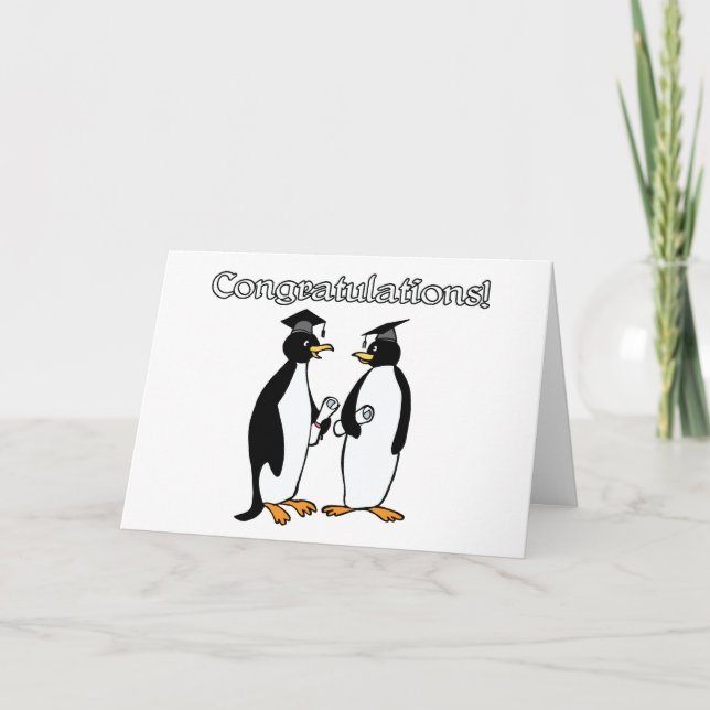 Carte Diplômés de Penguin (Devant)