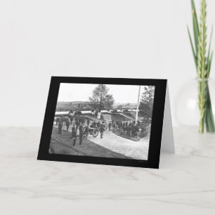 Carte Dirigeants et hommes dans le fort Stevens, dc 1865