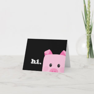 Carte Dis juste bonjour