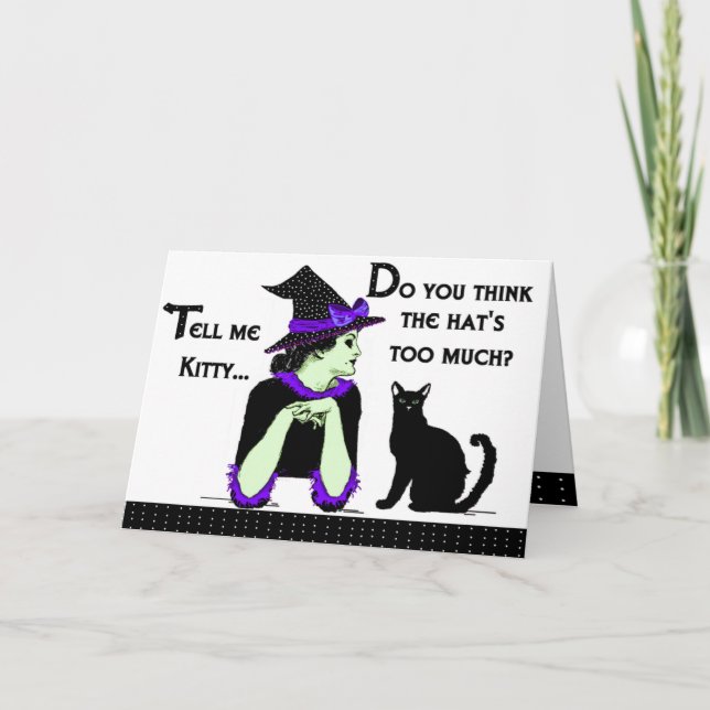 Carte "Dis-moi Kitty" (Devant)