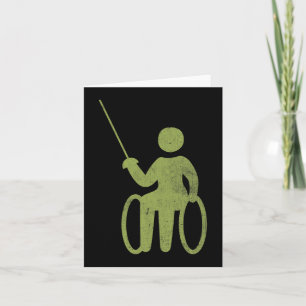 Carte Discours amusants pour les utilisateurs de fauteui