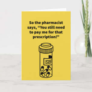 Carte Discours sur la pilule - Anniversaire