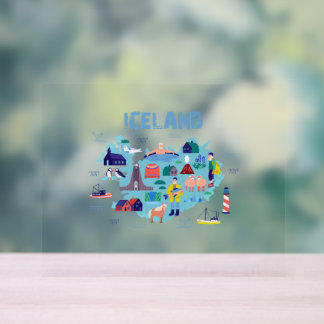 carte d'Islande