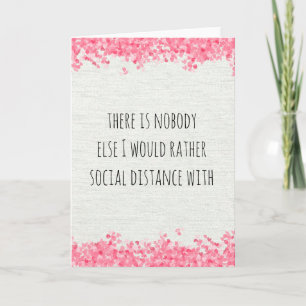 Carte Distance Sociale Tu Me Manques