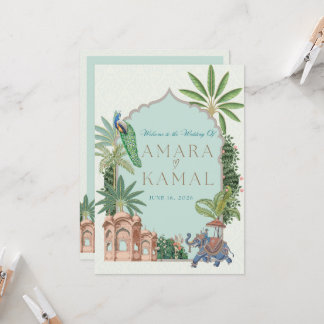 Carte d'itinéraire de mariage