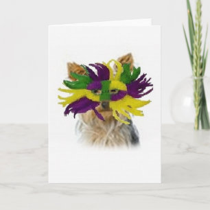 Carte Ditzy Dogs~Carte pour notes original~Yorkie