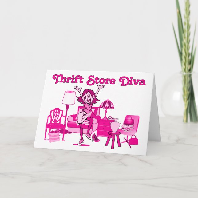 Carte Diva de magasin d'occasions (Devant)