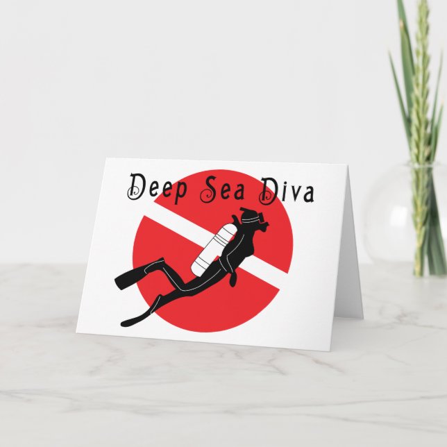 Carte Diva de mer profonde (Devant)