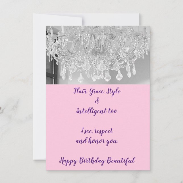 Carte DiVA Life Flair Happy Birthday Flat Card (Devant)