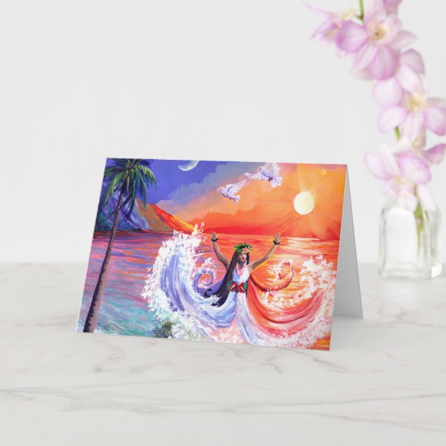 Carte Divine Féminine Déesse (Orchidée)