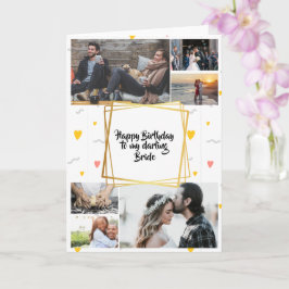Carte do-it-yourself 6 photo | couple romantique cadre d