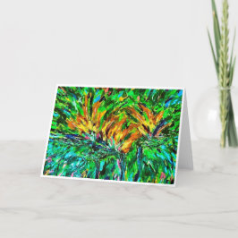 Carte d'observation d'oiseaux en vol<Blank Inside>