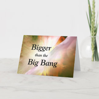 Carte d'obtention du diplôme de Big Bang