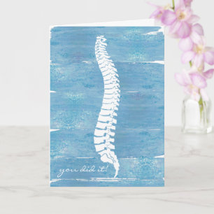 Carte Docteur en chiropratique - Diplôme de doctorat, di