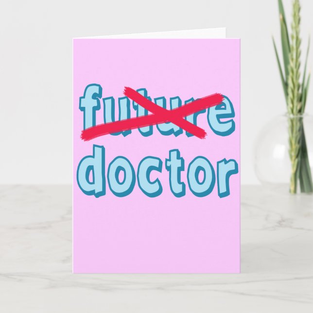 Carte Docteur Graduation Products (Devant)