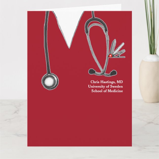 Carte Docteur Médicale (Devant)