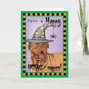 Carte Dogue de Bordeaux Witch