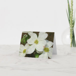 Carte Dogwood Note Card