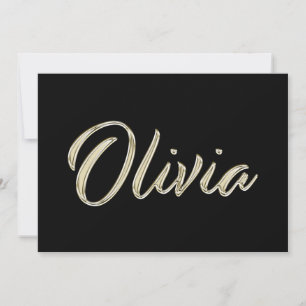 Carte d'Olivia white gold