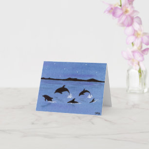 Carte Dolphin amusant