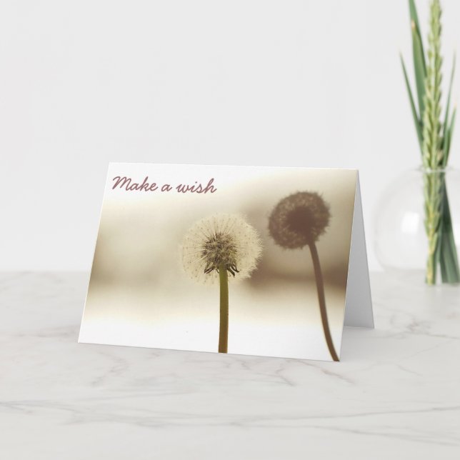 Carte d'ombre de pissenlit (Devant)