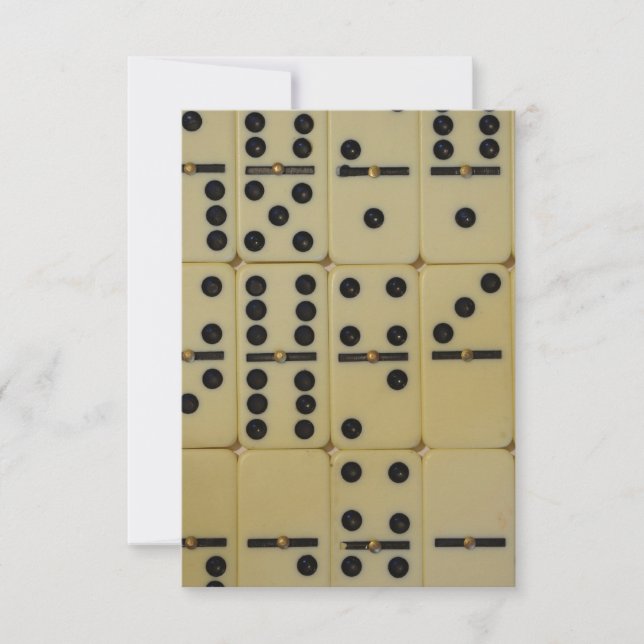 Carte Dominoès (Devant)