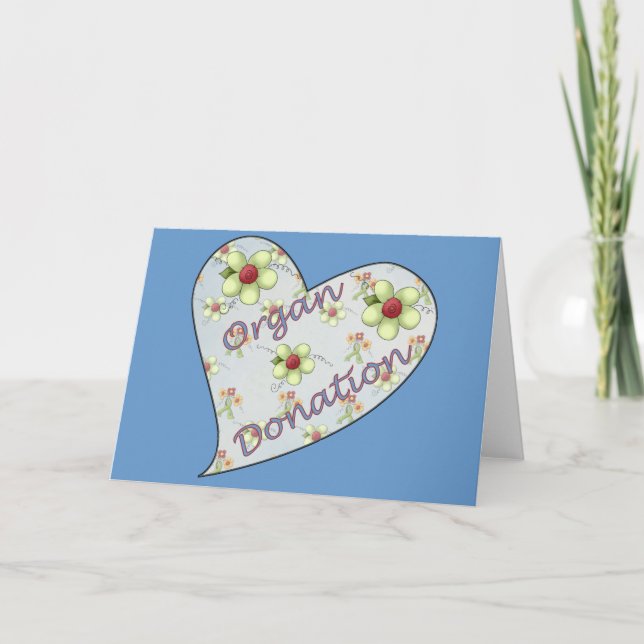 Carte Don d'organes (Devant)