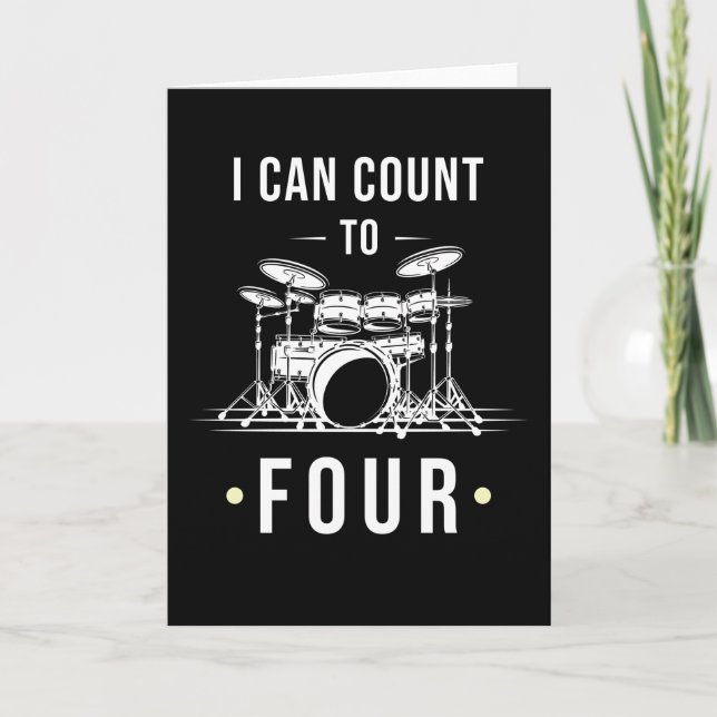 Carte Don Drummer Pour Drummer (Devant)