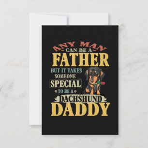 Carte Don papa   N'Importe Quel Homme Peut Être Père Dac