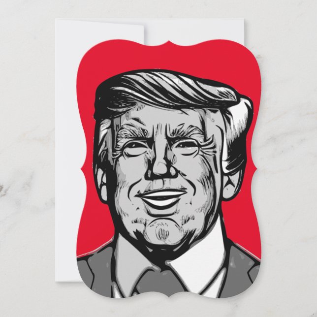 CARTE DONALD TRUMP (Devant)
