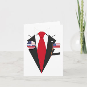 Carte Donald Trump Costume Et Cravate Halloween Costume